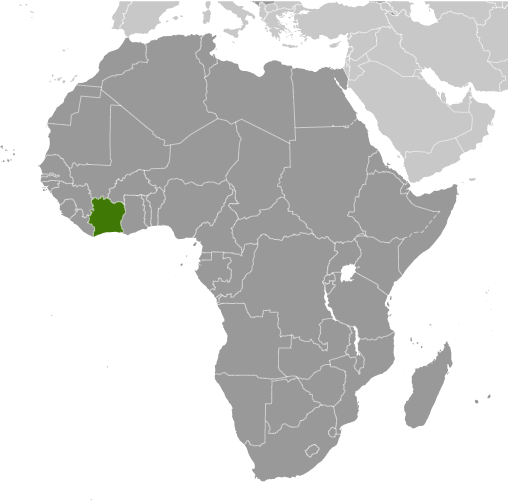 gold coast map africa. AFRICA: Ivory Coast End Game