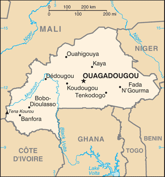Burkina Faso  (CIA World Factbook)